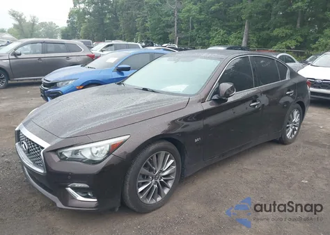 2019 Infiniti Q50 3.0T Luxe from USA, damaged, VIN JN1EV7AR6KM550427